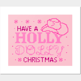 Have A Holly Dolly Christmas Posters and Art